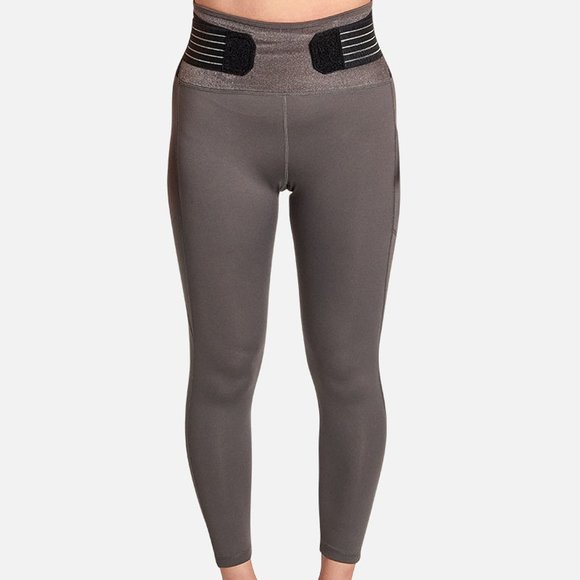 TOMMIE COPPER Lower Back Support Leggings with Adjustable Straps NWT - S - Picture 3 of 5